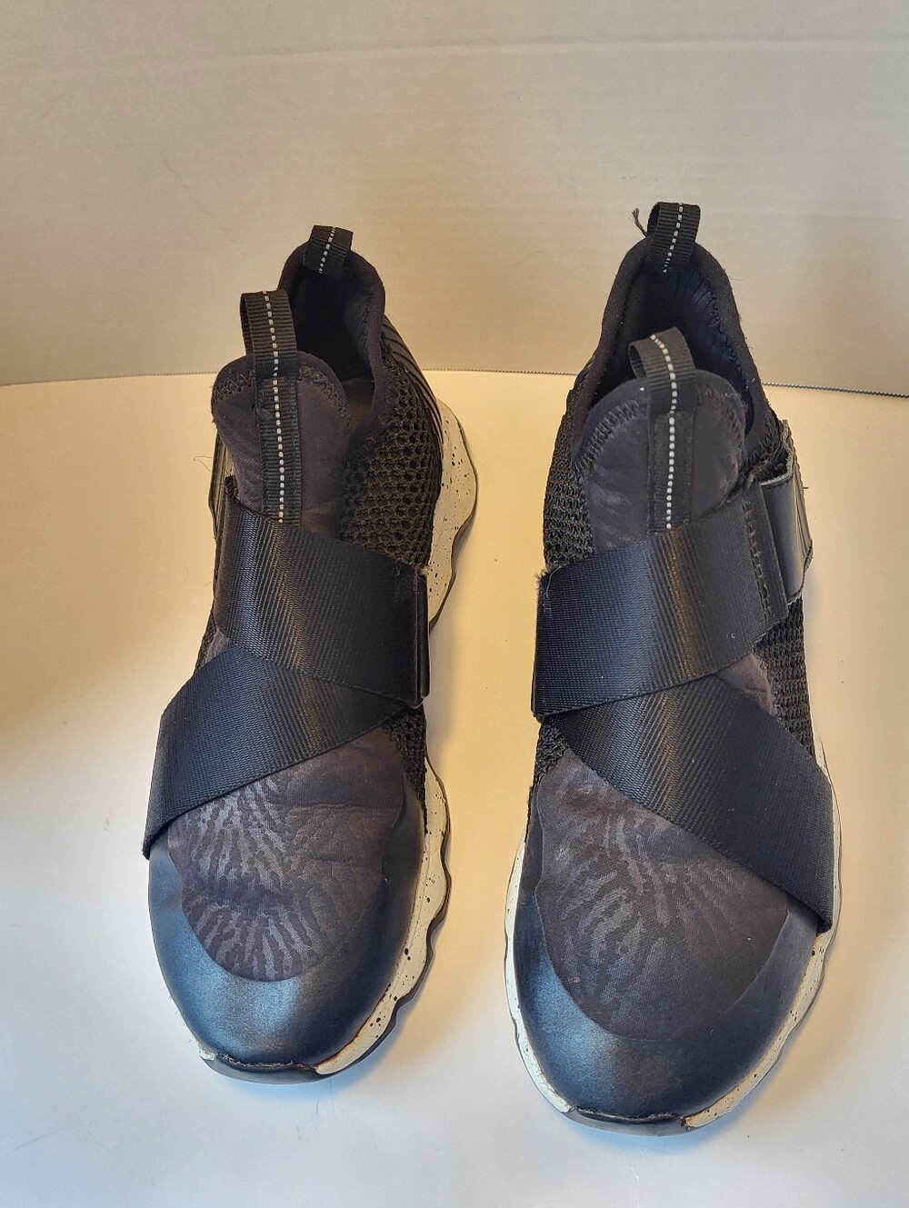 SOREL Kinetic Sneak Black Sea Salt Sneakers Women's Size 7